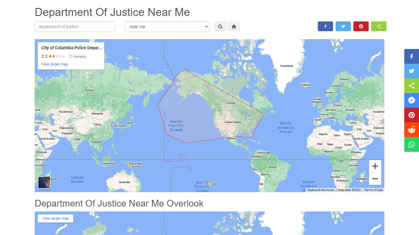 Department Of Justice Near Me