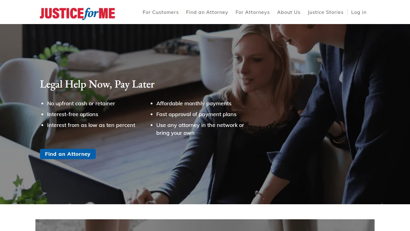 Affordable Legal Payment Plans | No Retainer | Justice For Me